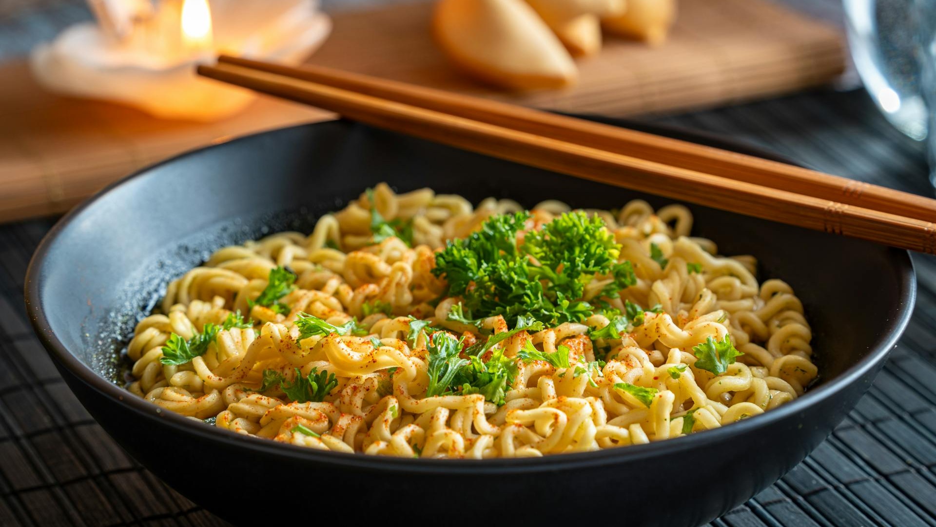 Garlic Chatpata Noodles